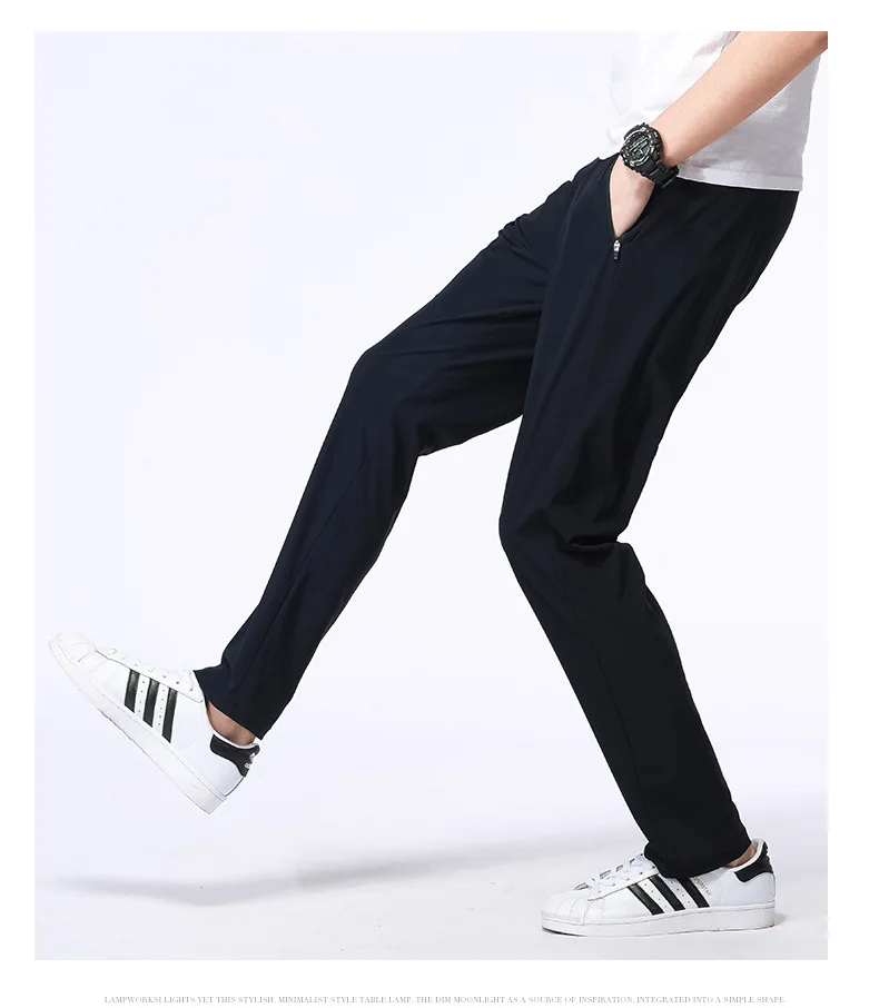 Hot Sales Hot Selling High Quality Four Sides Elasticity Athletic Pants Couples Casual Trousers Thin Versatile Can Be OEM Print