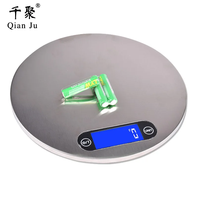  Stainless Steel Kitchen Electronics Balance Name 5kg Can Hanging Kitchen Balance Touch Key Kitchen  - 4000603720303