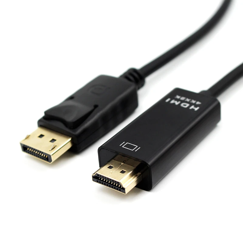 Порт дисплея к HDMI порт DP 1 8 м/6 футов адаптер с разъемом Male MaleCable Поддержка порта 4K