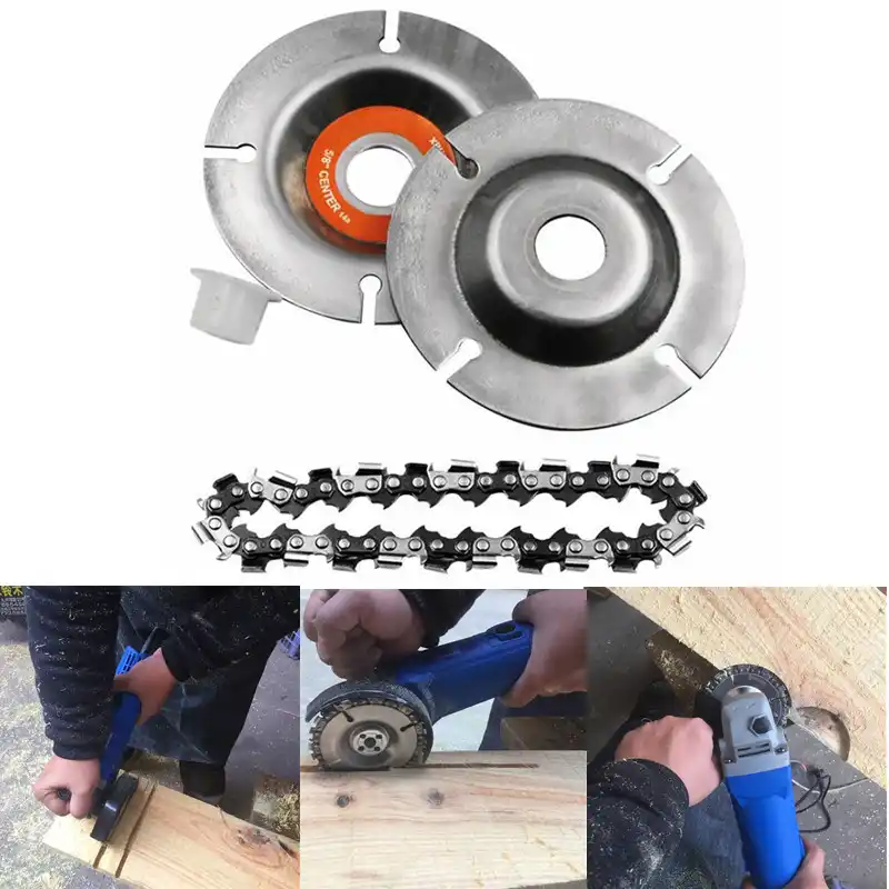 木工切断刃木材スロット鋸刃アングルグラインダー超硬木材彫刻ディスクグラインダーディスクチェーン 鋸刃 Aliexpress