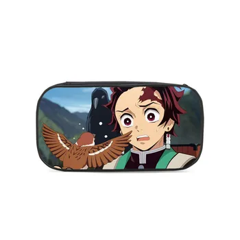 

Pencil Bag Case Storage Cosmetic Bag Children's Cartoon 3D Print Kids School Supplies Stationery Make Up Box Anime Pen Bag C310