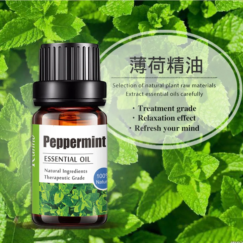 Одностороннее эфирное масло мяты 10 мл массаж ароматерапия Oem| |