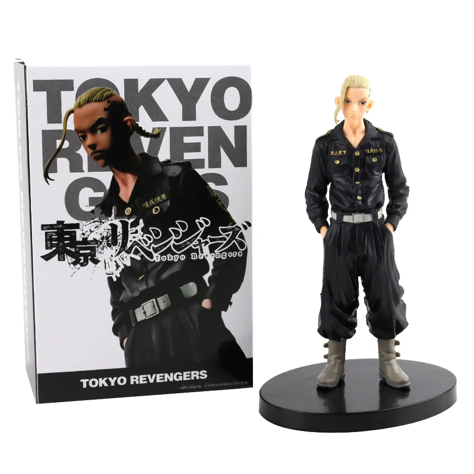 【Ready Stock】16CM Anime Tokyo Revengers Action Figure Manjiro Sano Chifuyu Matsuno Takemichi Hanagaki Figurine Manga