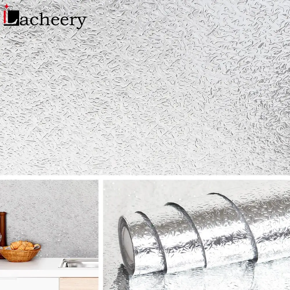 Wallpapers Cabinet-Sticker Disinfection Self-Adhesive Kitchen Waterproof Refurbish Stove-Table