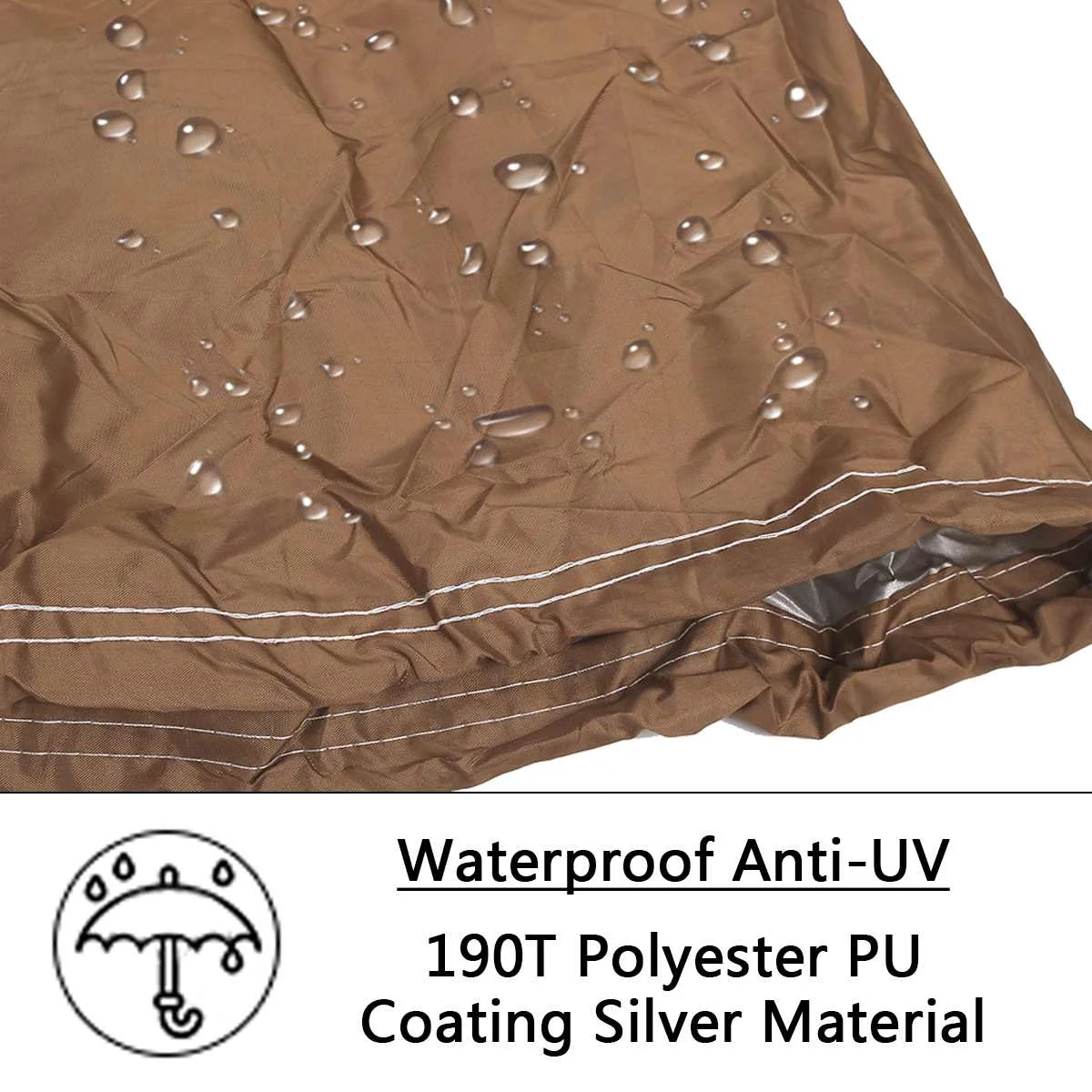 145cm/170cm BBQ grill cover waterproof heavy duty patio outdoor Oxford barbecue smoker grill cover outdoor