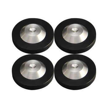 

4pcs Floor Isolation Mounts Feet Speaker Spike Stands Shockproof Mini CD Sound AMP DAC Accessories Base Pad Replacement Improve
