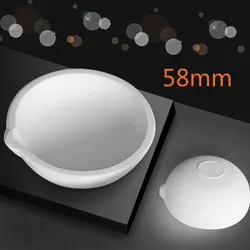Vaisselle en Quartz fondu, 100g, Pot en céramique pour le raffinage de l'argent, de l'or et du platine 