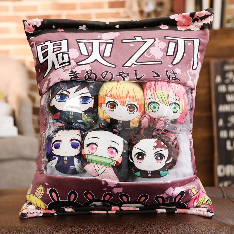 Аниме рассекающий демонов: Kimetsu no Yaiba кукла косплея с милым Кроликом мягкие