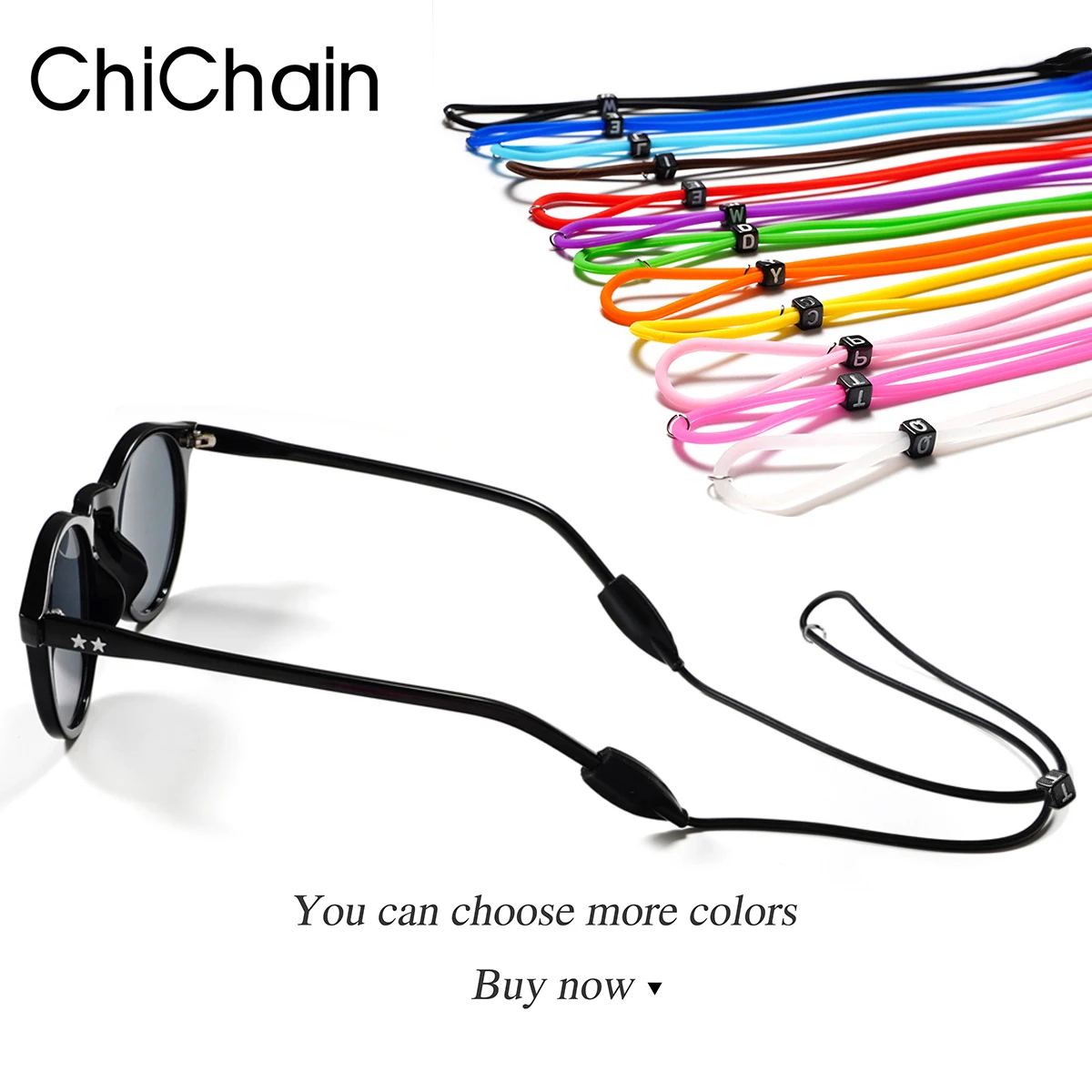 Silicone String Glasses Silicone Tape Chains Lanyards Eyeglasses
