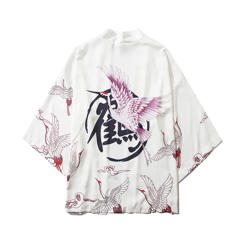 Японское кимоно yukata haori кардиган мужское халат с принтом японский Топ одежда Haori