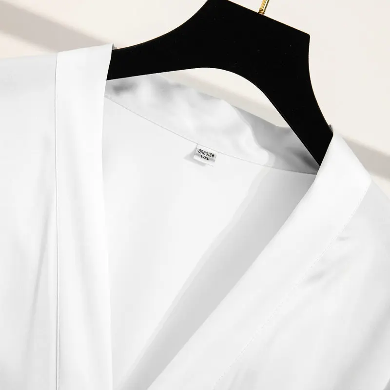YUXINBRIDAL румяный халат невесты шелковистый матовый атласный кружевной свадебный халат свадебный подарок халат кимоно Пижама
