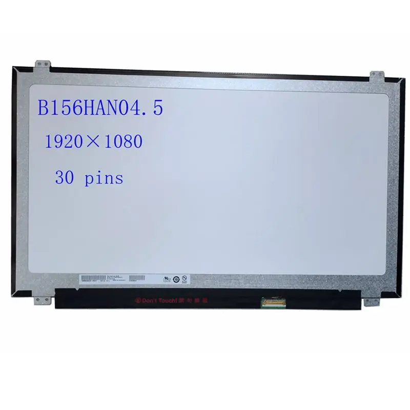 Оригинальный B156HAN04.5 светодиодный Экран 120 Гц IPS 72% NTSC цвет Матрица для Laptop15.6 &quot30Pin