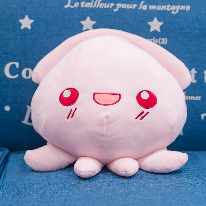 Игрушек! Милые плюшевые игрушки happy cry двухразмерный Осьминог розовый calamary мягкие подарочные интерьерные подушки Рождественский подарок 1 шт
