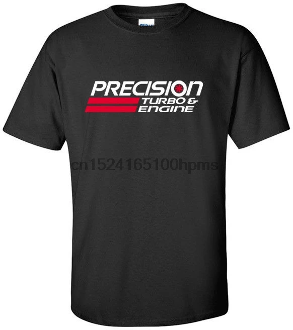 Precision Turbo Car Racing Performance men's t-shirt S - 5XL black |
