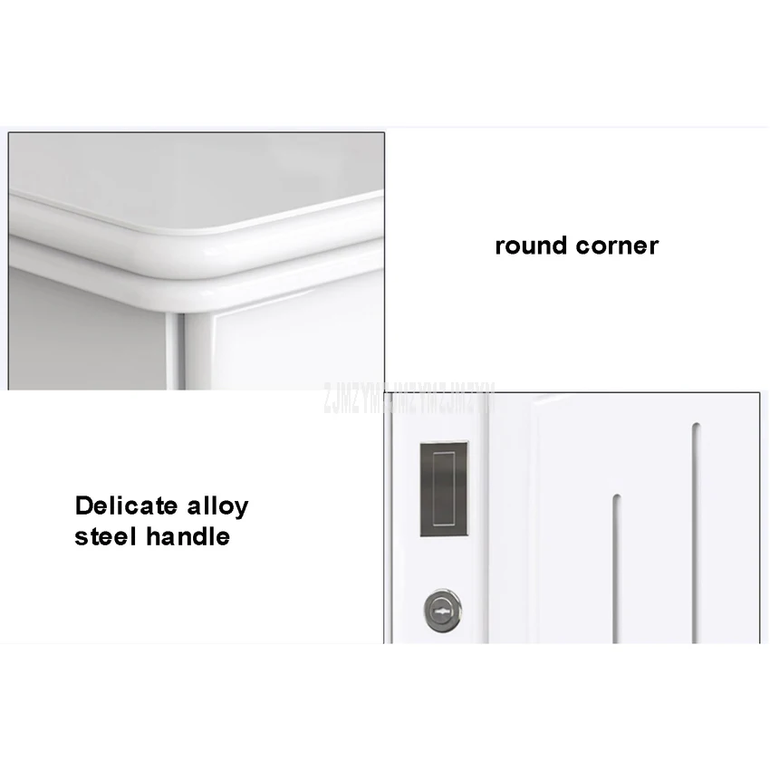 55 см высота прикроватный сейф с системой сигнализации электронный замок ключ