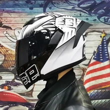 Doppel Schild Motorrad helm DOT ECE genehmigt flip up motorrad helm für alle kinder von motorräder