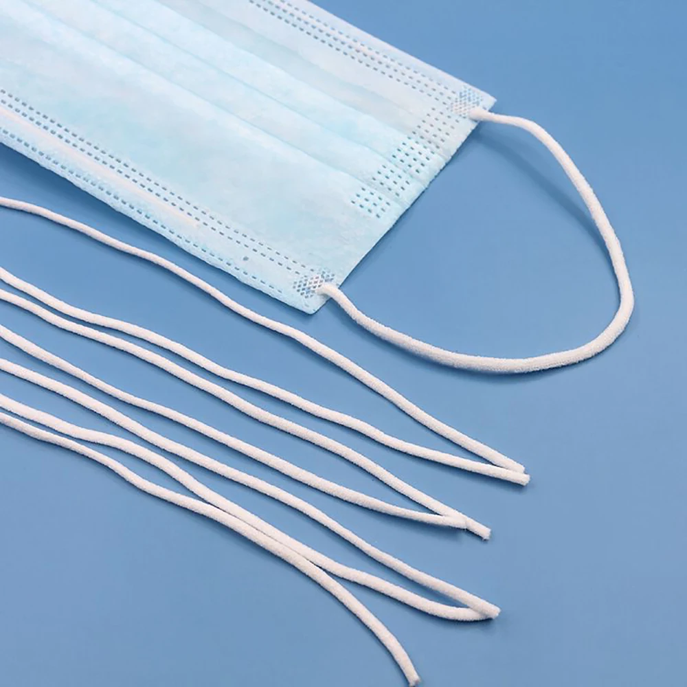 Маска эластичная веревка с металлическими полосками для Носа рта лента Набор