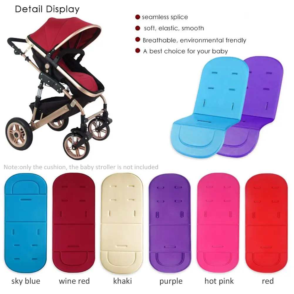 

Cushion Mat for Baby Stroller Part Infant Newborn Folding Soft Cotton Stroller Cart carriage Seat Pad Cover