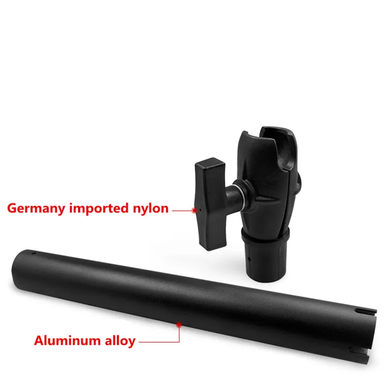 Tubo de Extensão com Braço Duplo de Encaixe para Poste Resistente - Image 4