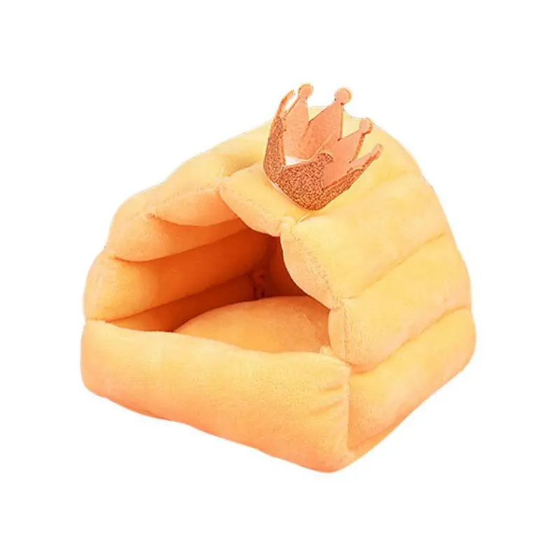Chinchilla Rat Rabbit Bed Small Pet Animal Hamster Cages Warm House Nest for Guinea Pigs Mice Cotton Fabric Hot Sell