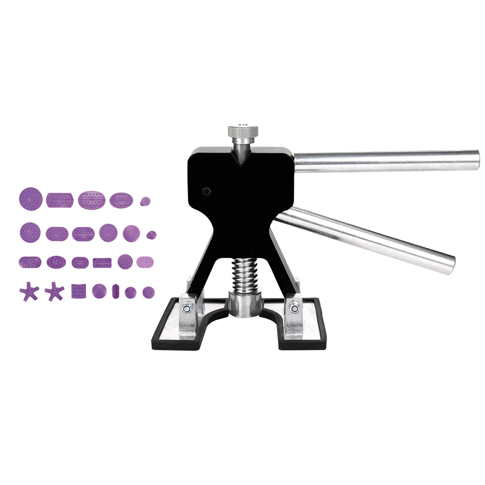 

Universal Auto Car Body Paintless Repairing Tool Removing Dents Lifter Dent Puller With Pulling Drawing Gasket Glue Tab