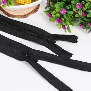 

50 Piece Skirt Zipper No. 3 Invisible Silk Zipper Closed Drip Head Women's Skirt Zipper Lock Dress Accessories