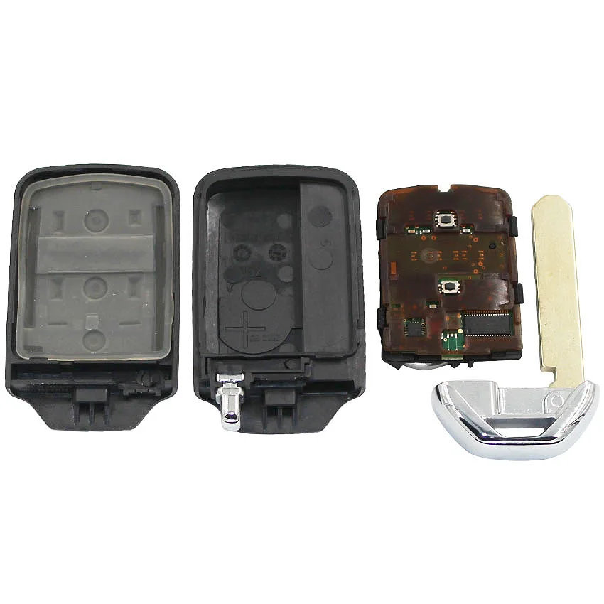 2 кнопки интеллектуальная карта дистанционный смарт ключ брелок 434 МГц 47 чип для