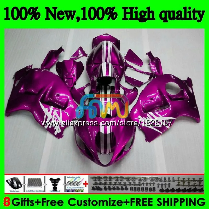 GSXR 1300 для SUZUKI Hayabusa GSXR-1300 2002 2003 2004 2005 2006 2007 49BS. 133 GSXR1300 блеск для губ Роза 96 02 03 04 05 06 07 обтекатель