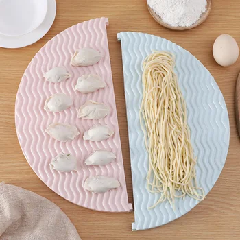 

Corrugated Detachable Anti Slip Cooking Tool Pastry Holder Noodles Non Stick Food Storage Baking Bread Folding Dumplings Tray