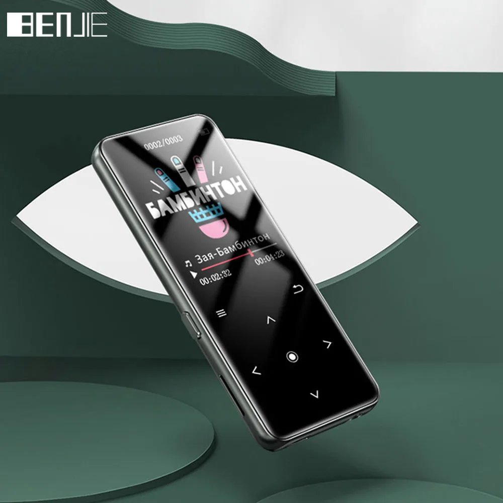 Mp3-плеер без потерь BENJIE M10 с Bluetooth 5 0 Hi-Fi Портативный аудиоплеер поддержкой