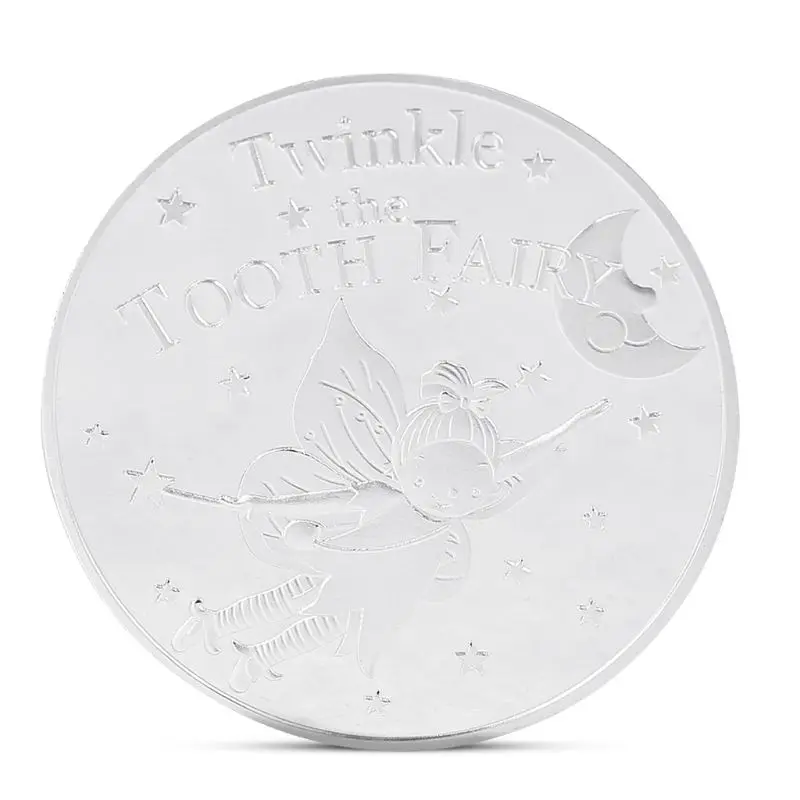 Зубная фея Памятная коллекция монет подарок сувенир для Chlidren Подарочная монета коллекция