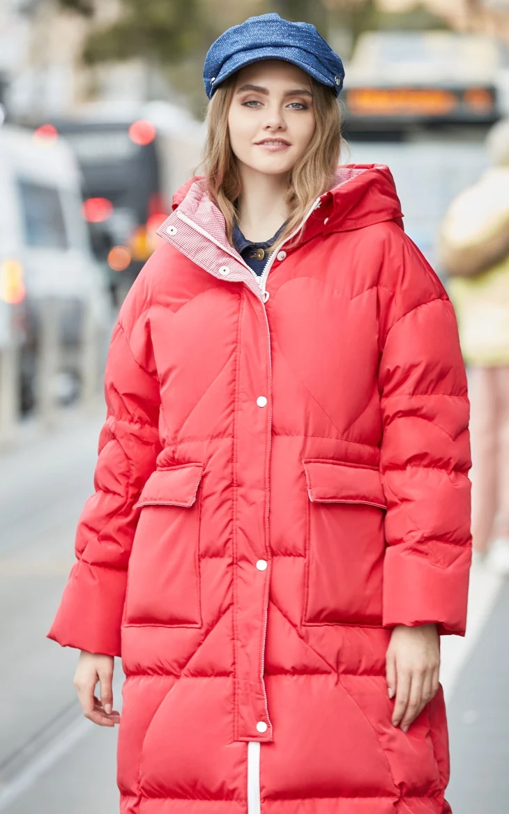 Vero Moda женский в форме сердца стеганый силуэт с капюшоном длинный пуховик | 319412512