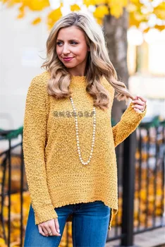 

2019 Autumn And Winter Cross-Border for European And American-Style Amazon Autumn And Winter Hot Selling Women's Clothing O Neck