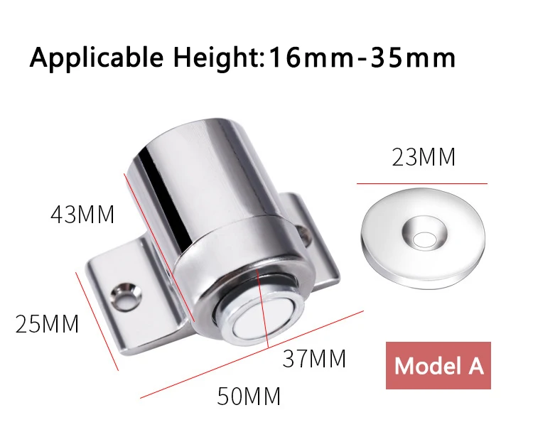 de porta ocultos, adesivo de fixação de