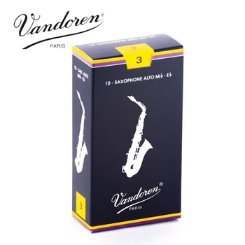 

Vandoren Traditional Saxophone Reeds Brand Quality Instrument Accessories For Alto Eb Sax Reeds Strength 2.5# 3# Free Shipping