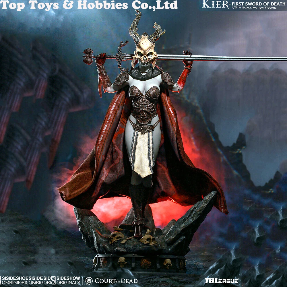 

1/6 Scale TBLeague x Sideshow PL2019-141 1/6 Death Court Kier Valkyrie of the Dead Figure Artistic for fans Collecting gifts