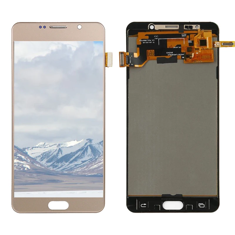  For Samsung Galaxy NOTE 5 LCD Display N920 N920F Display Touch Screen Digitizer Assembly Note5 Repl
