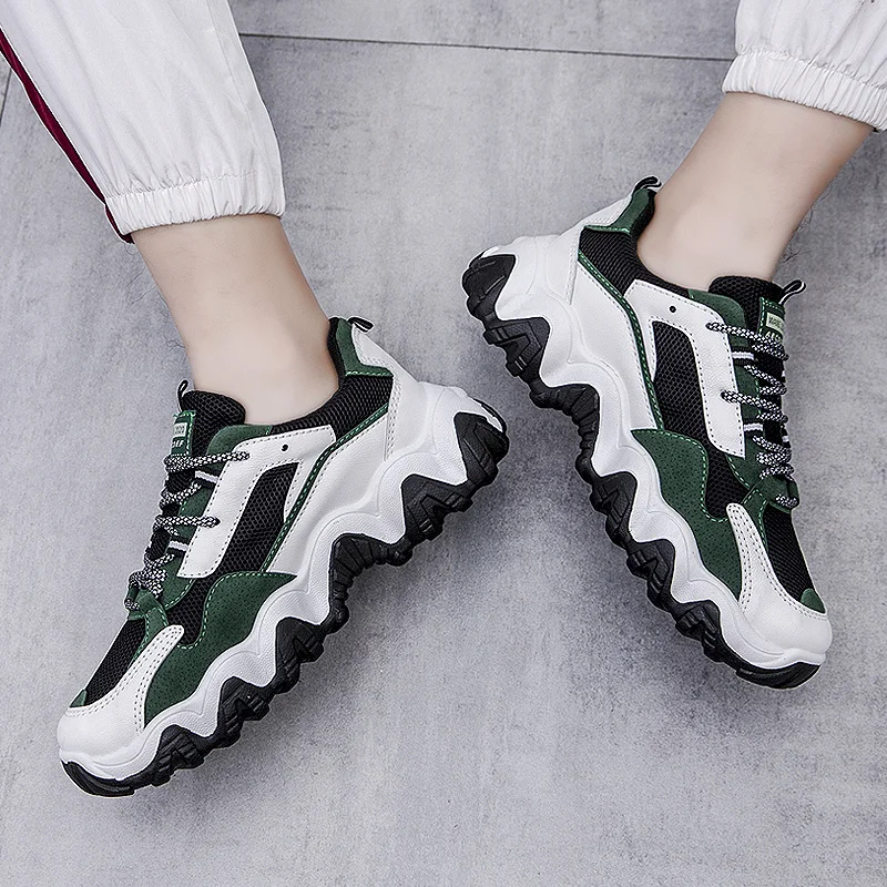 

Height Increasing Shoes For Male Canvas Patchwork Men Sports Sneakers Wavy Outsole Summer Fashion Explosion Workout Man Sneakers
