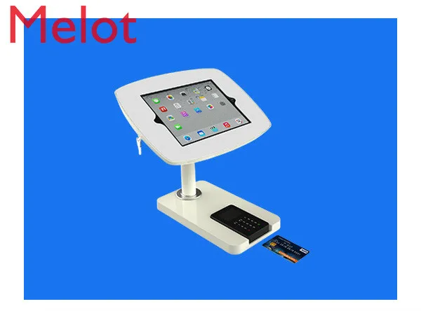 

hot sale Lockable android tablet enclosure stand for mobile POS,for iPad POS,android tablet POS