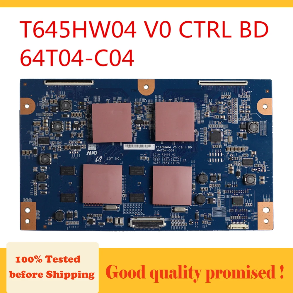 Логическая плата 64T04-C04 T645HW04 V0 CTRL BD для SAMSUNG UN65C8000 LED 3D HDTV.... И т. д. Оригинальная