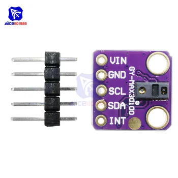 

diymore MAX30102 Heart Rate Sensor Module Breakout Board for Arduino Replace MAX30100