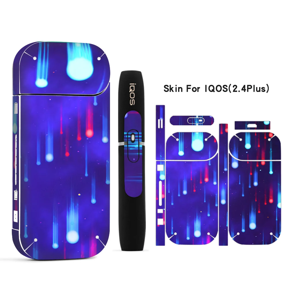 Galaxy наклейка печать кожи для IQOS наклейка 2,4 Plus 2,4 p электронная сигарета обложка чехол - Цвет: 15