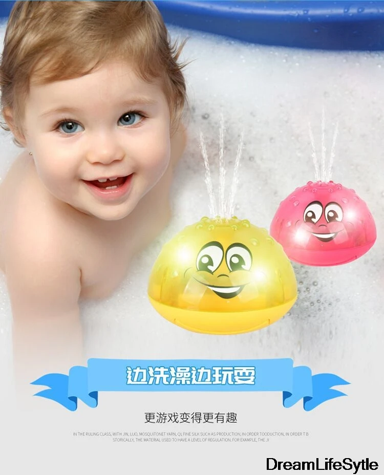 Детские игрушки, спрей для воды, Индукционная Автоматическая игрушка для распыления воды, милые игрушки для ванной