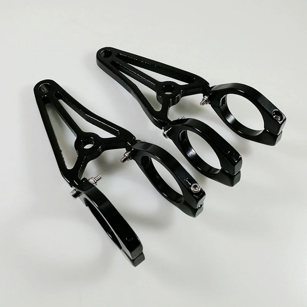 1 пара фар Кронштейн черный для Harley/Honda/Kawasaki держатель