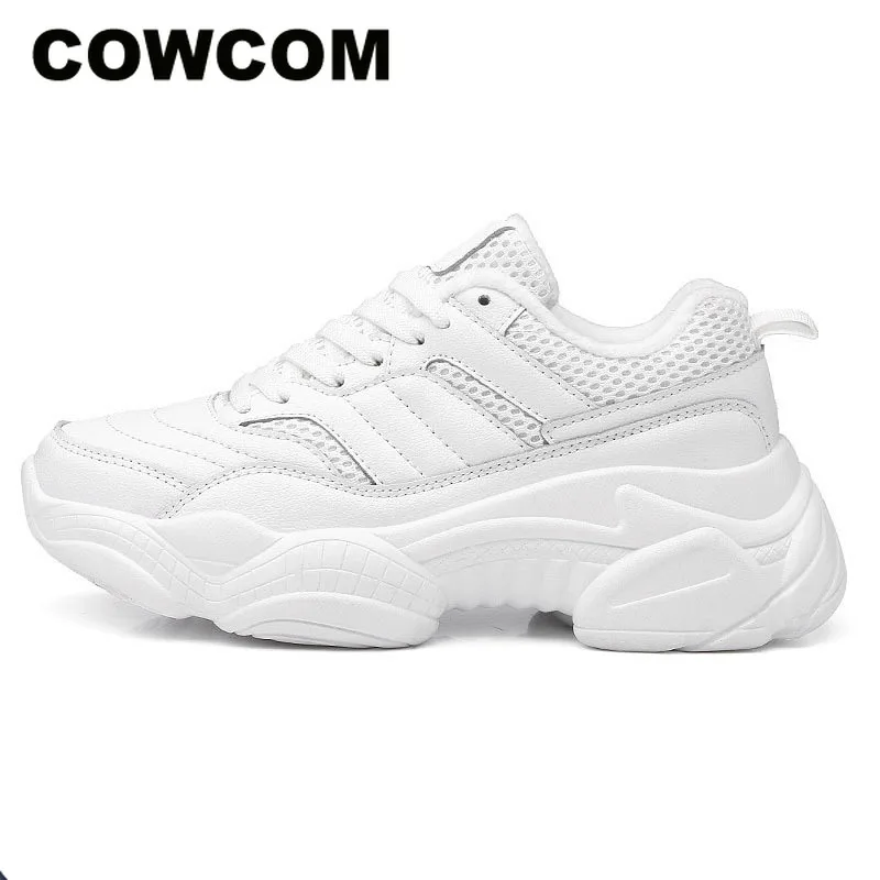 

COWCOM Drop Sale Autumn Winter New Women's Shoes Sports Shoes Casual Shoes Production Substitute Hair CYL-C-657
