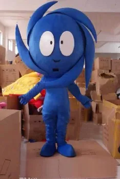 

Blue Tornado Halloween Mascot Costume Suits Cosplay Party Game Dress Outfits Clothing Advertising Carnival Xmas Easter Festival
