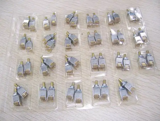 Оригинальный TOSOKU MR8 MR8C MR-8C 5-pin Twelve gear Switch для генератора импульсов (12 передач) |