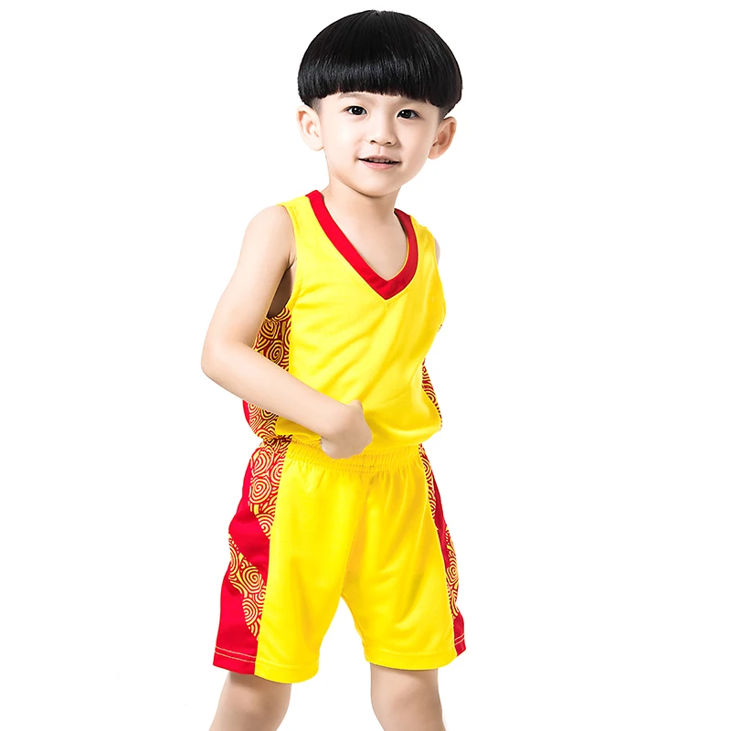Детские баскетбольные майки спортивные наборы дышащая ткань футболка без
