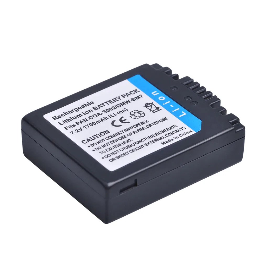 touw Puur klant Battery Panasonic Dmc Fz20 | Battery Panasonic Fz5 | Battery Panasonic Dmc  Fz1 - 1700mah - Aliexpress