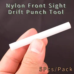 5/pces náilon vista frontal drift punch ferramenta simples eficaz vista frontal ferramenta de remoção ajuste glock pistola tático caça acessórios